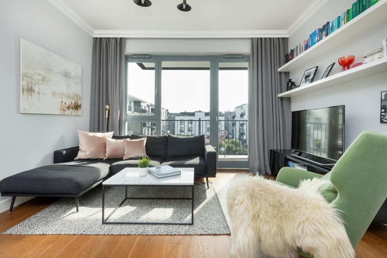 ורשה Cozy Apartment Gieysztora Wilanow By Noclegi Renters מראה חיצוני תמונה
