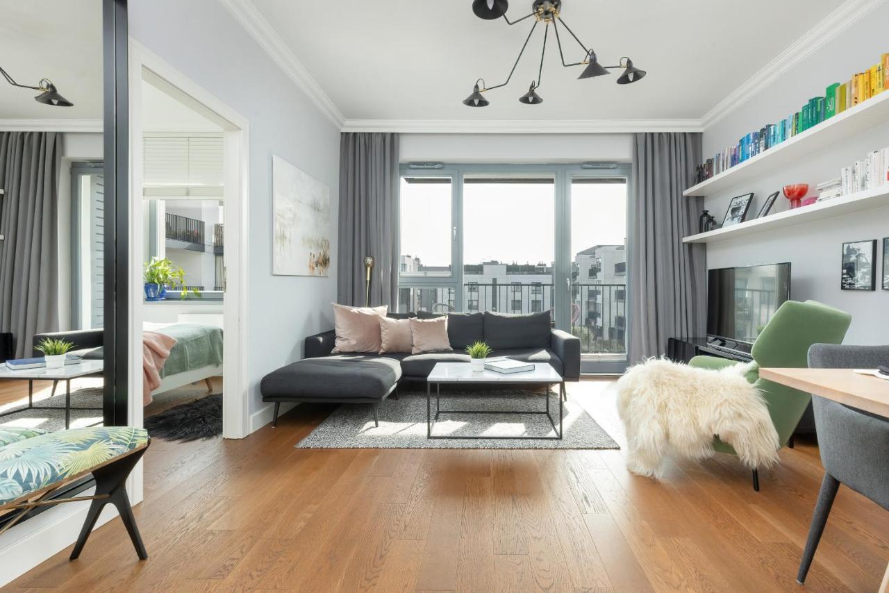 ורשה Cozy Apartment Gieysztora Wilanow By Noclegi Renters מראה חיצוני תמונה